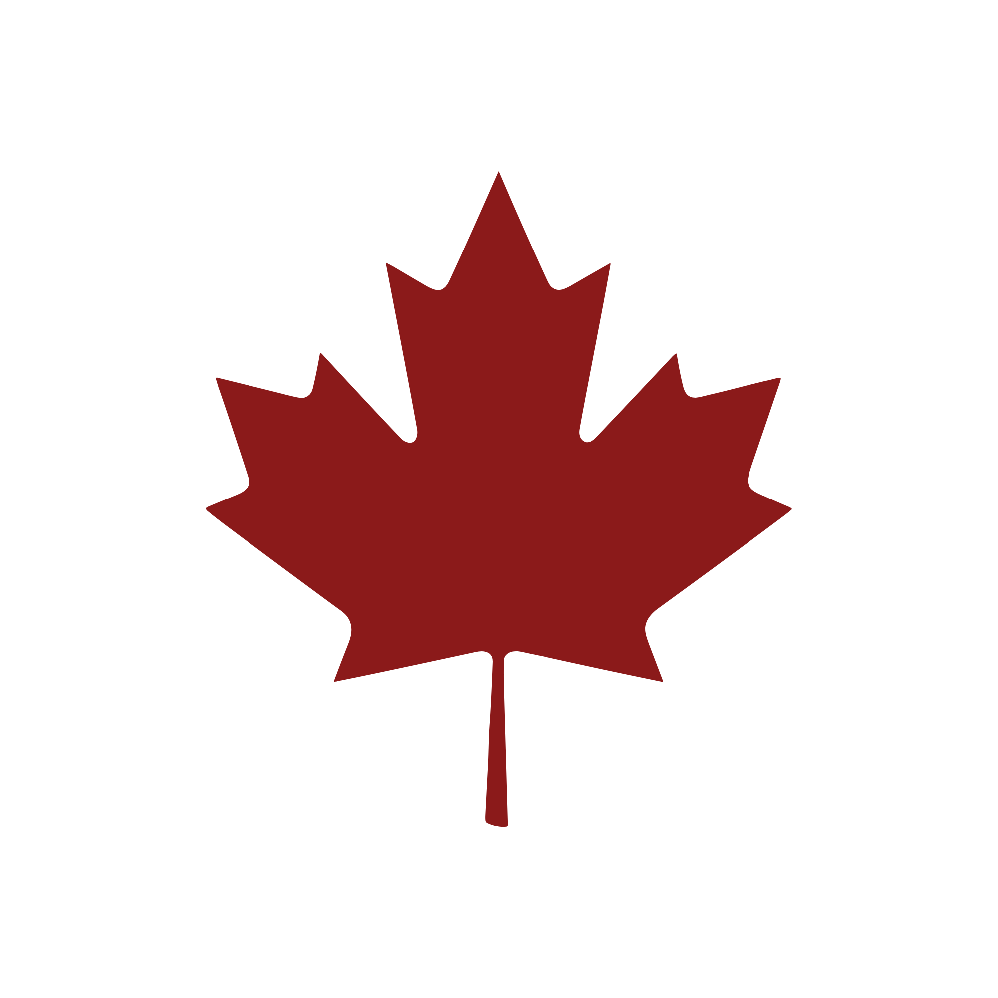 The Canadian Record maple leaf